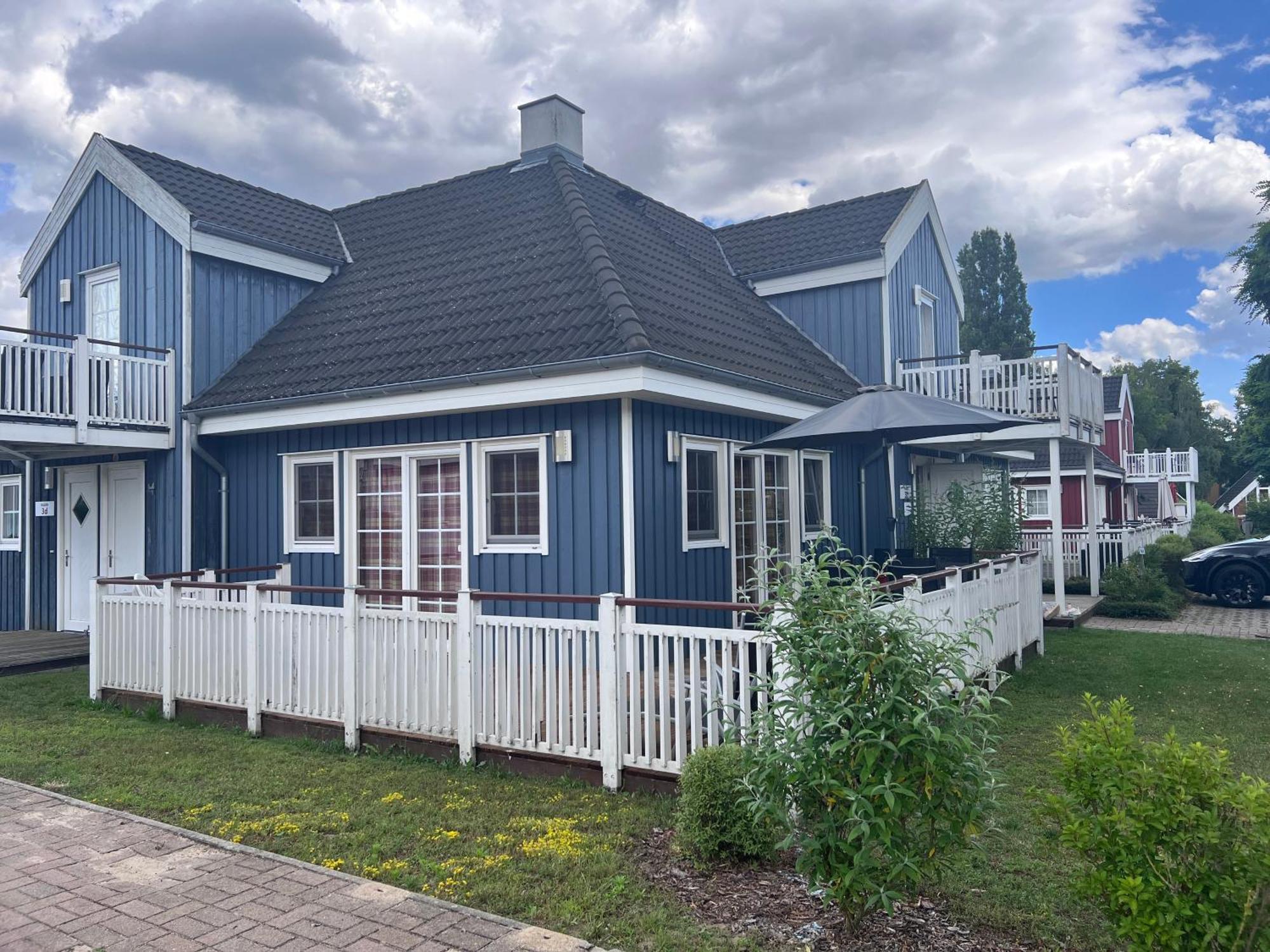 Blaues Haus Am See Wendisch Rietz Dış mekan fotoğraf