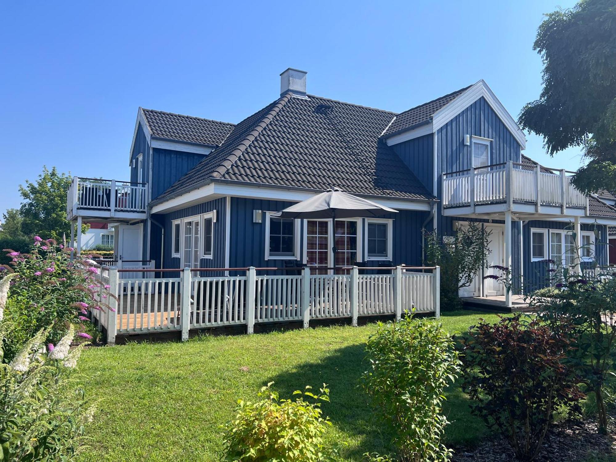 Blaues Haus Am See Wendisch Rietz Dış mekan fotoğraf